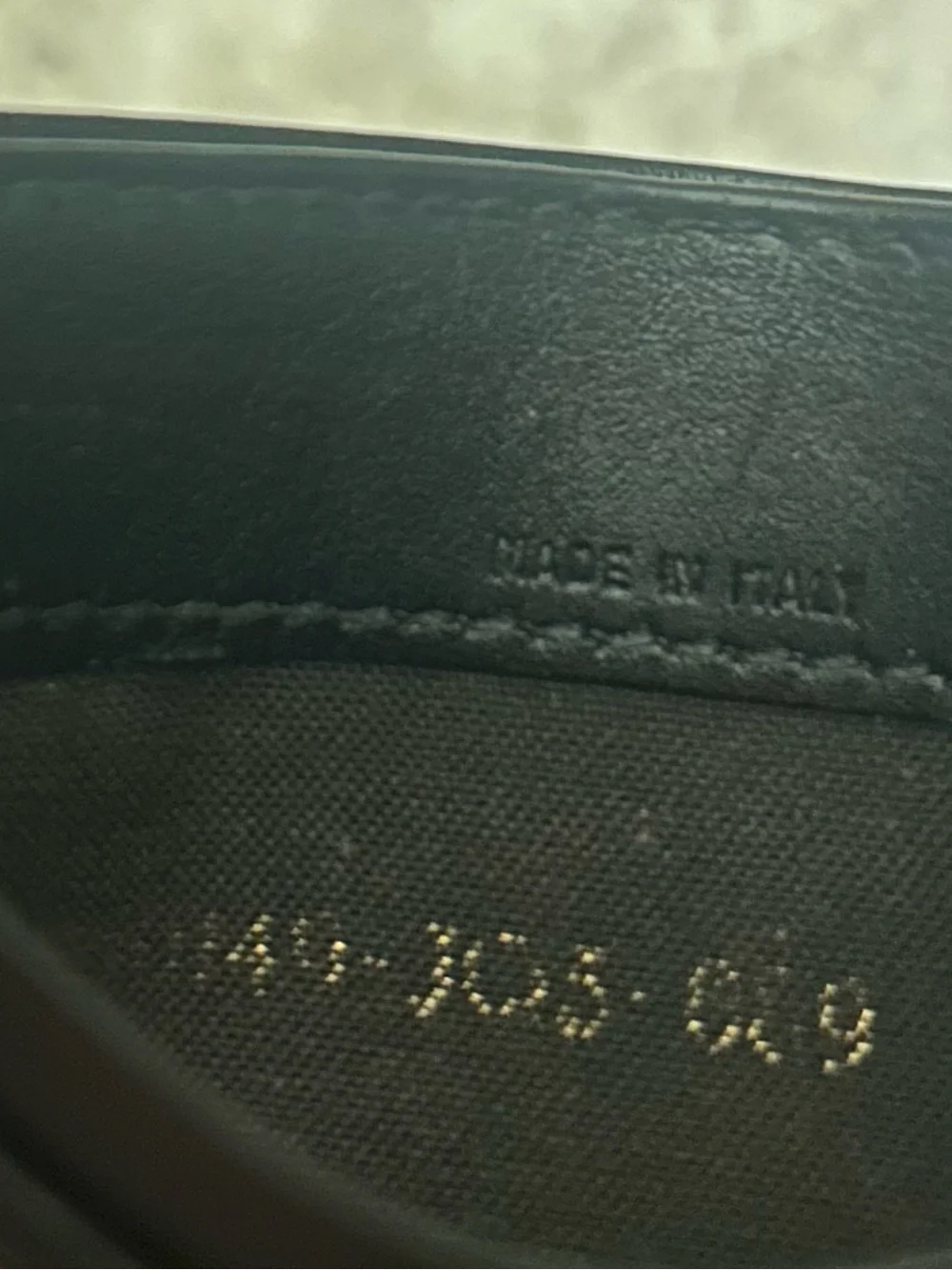 FENDI Zucca Leather Cardholder